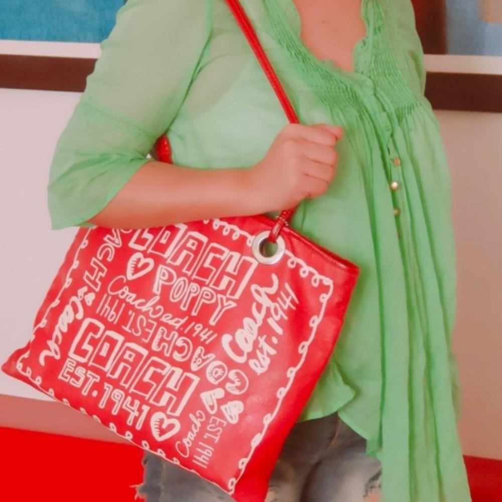 Coach Poppy Evie Tote